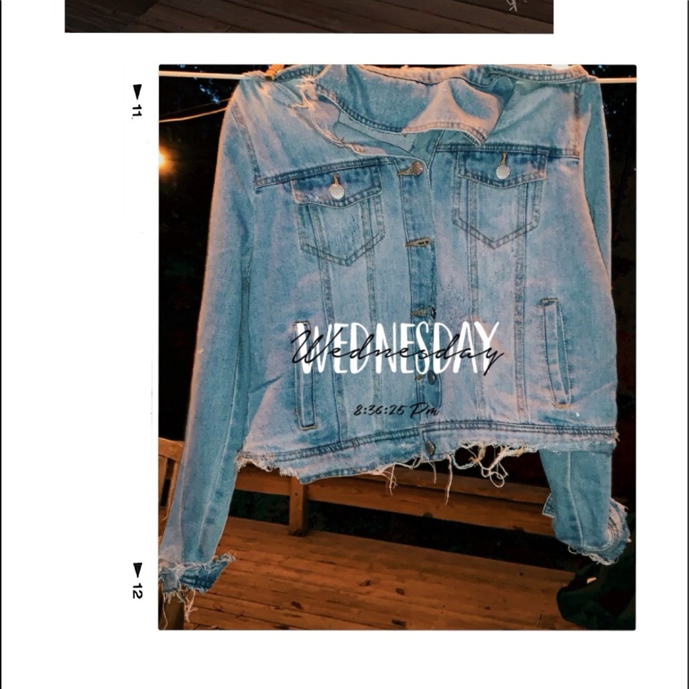Oversized Jean Jacket - Picture 3 of 3